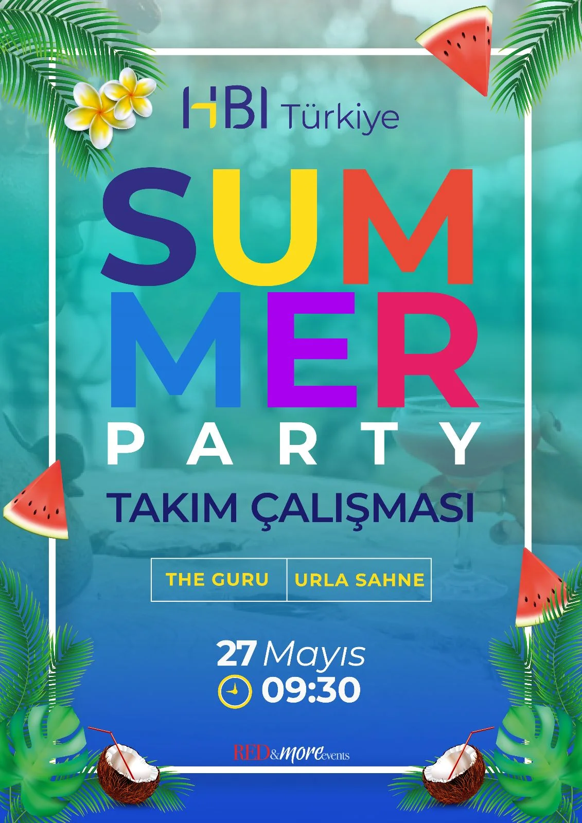 HBI Türkiye Summer Party Takım Çalışması